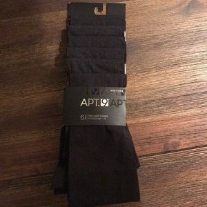 6 pack trouser socks